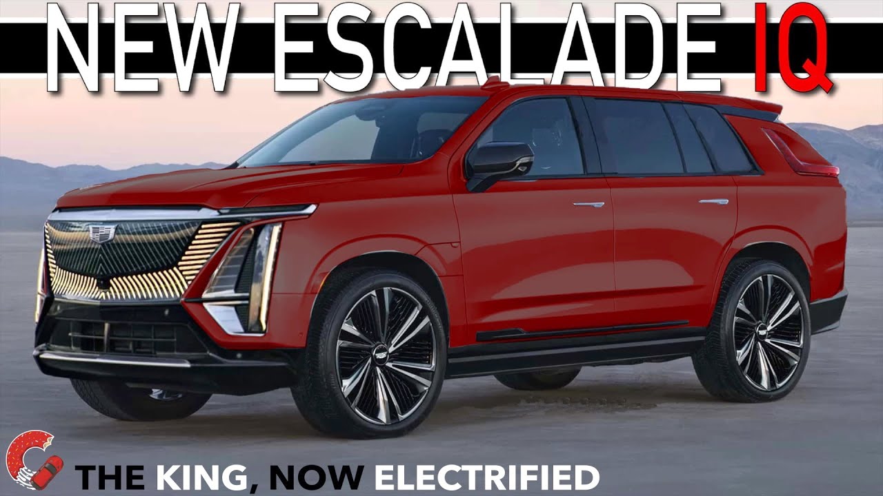 Electrifying Reveal Cadillac's Escalade IQ Dominates Times Square