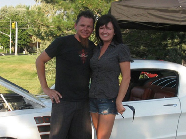 Dave en zijn vrouw Charity